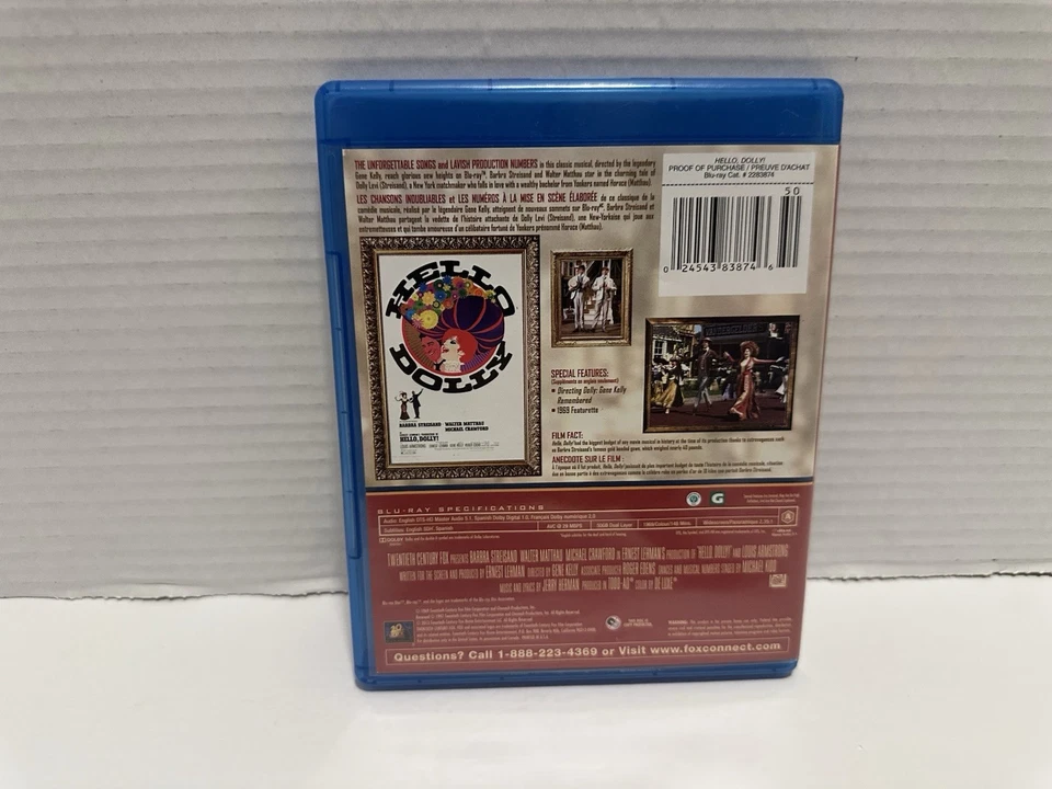 Hello, Dolly! (Blu-ray. 2013) Barbra Streisand - Image 2 of 4