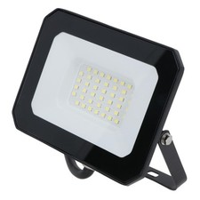 30 Watt LED Mini Floodlight Garden Lighting 2400 Lumens IP65 + Bracket