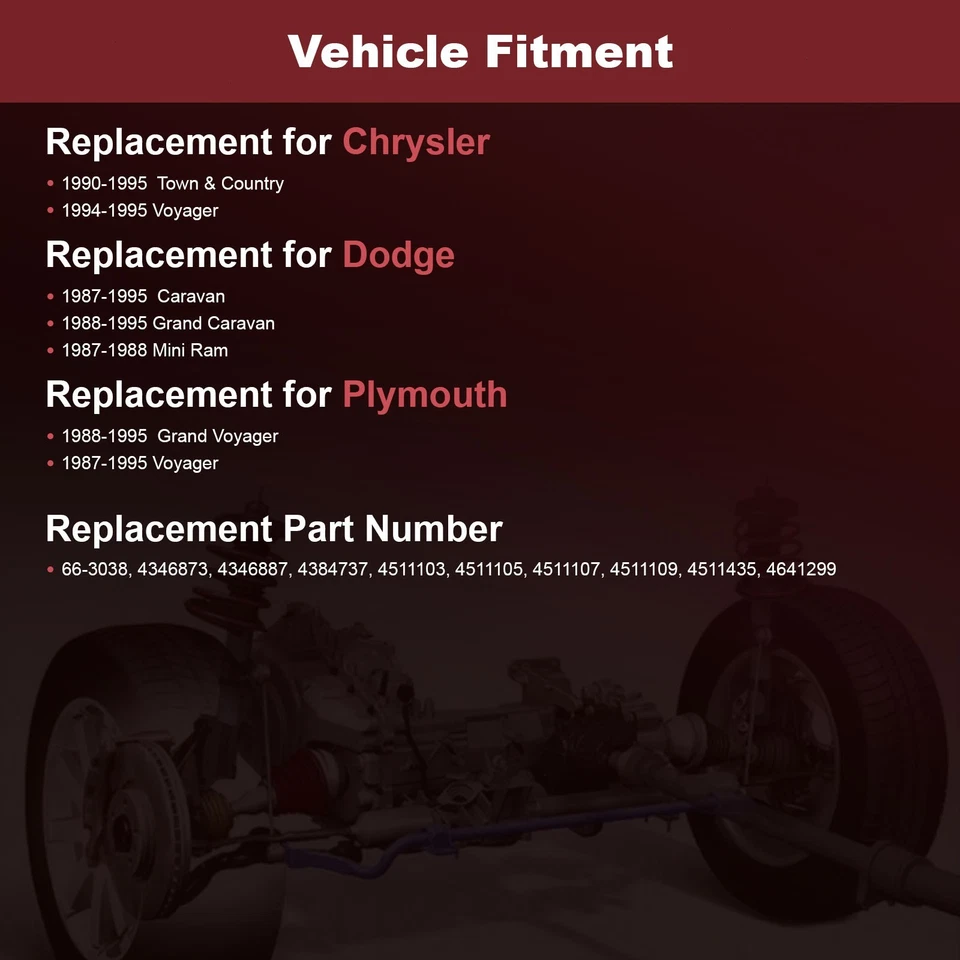 1 件前 CV 轴轴适用于 1988 - 1993 1994 年 1995 年道奇 Caravan Plymouth Voyager — 第 2/4 张图片