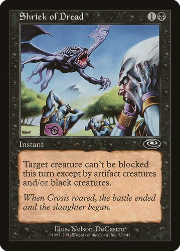 Shriek of Dread, Planeshift , #53 MTG - Picture 1 of 1