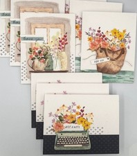 Stampin Up Farmhouse Florals Paper Pumpkin with 2 stamp sets ink Aug 2025