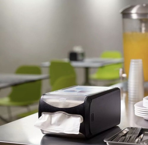 Tork Xpressnap Counter Napkin Dispenser Black N4 Versatile Design Signature - Bild 4 von 4