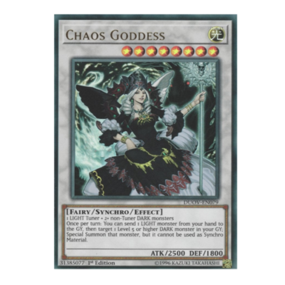 yugioh chaos goddess deck Angel Tuner DARK monsters YuGiOh Duel Overload Ultra Rare