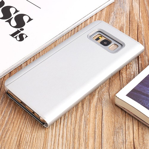 Mirror View Flip Case Stand Cover for Samsung Galaxy S25 S24 S23 S22 S21 S20 S10 - Picture 18 of 24