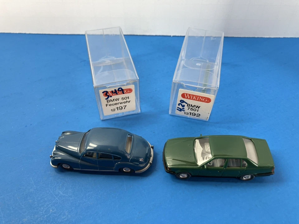 Coches de juguete vintage Viking BMW 501 + Viking BMW 750 HO - hechos en Alemania Occidental Foto 4 de 4