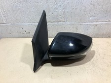 NISSAN PULSAR 2018 DOOR WING MIRROR FRONT LEFT PASSENGER SIDE BLACK GN0 /2014-ON