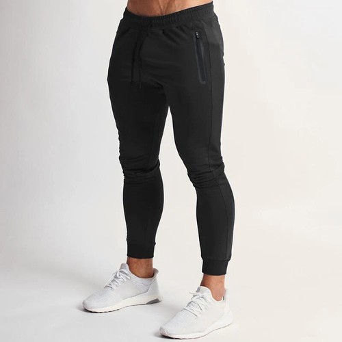 Men Casual Jogger Pants Solid Thin Cargo Sweatpants Male Multi-pocket - 第 10/25 張圖片