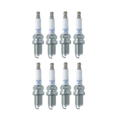 NGK Spark Plug Set (8 Pieces) (Laser Platinum) (Gap 0.052)