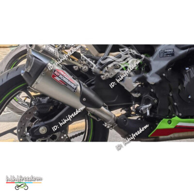 Slip On For Kawasaki Ninja ZX4RR ZX4R Motorcycle Exhaust Mid Tube