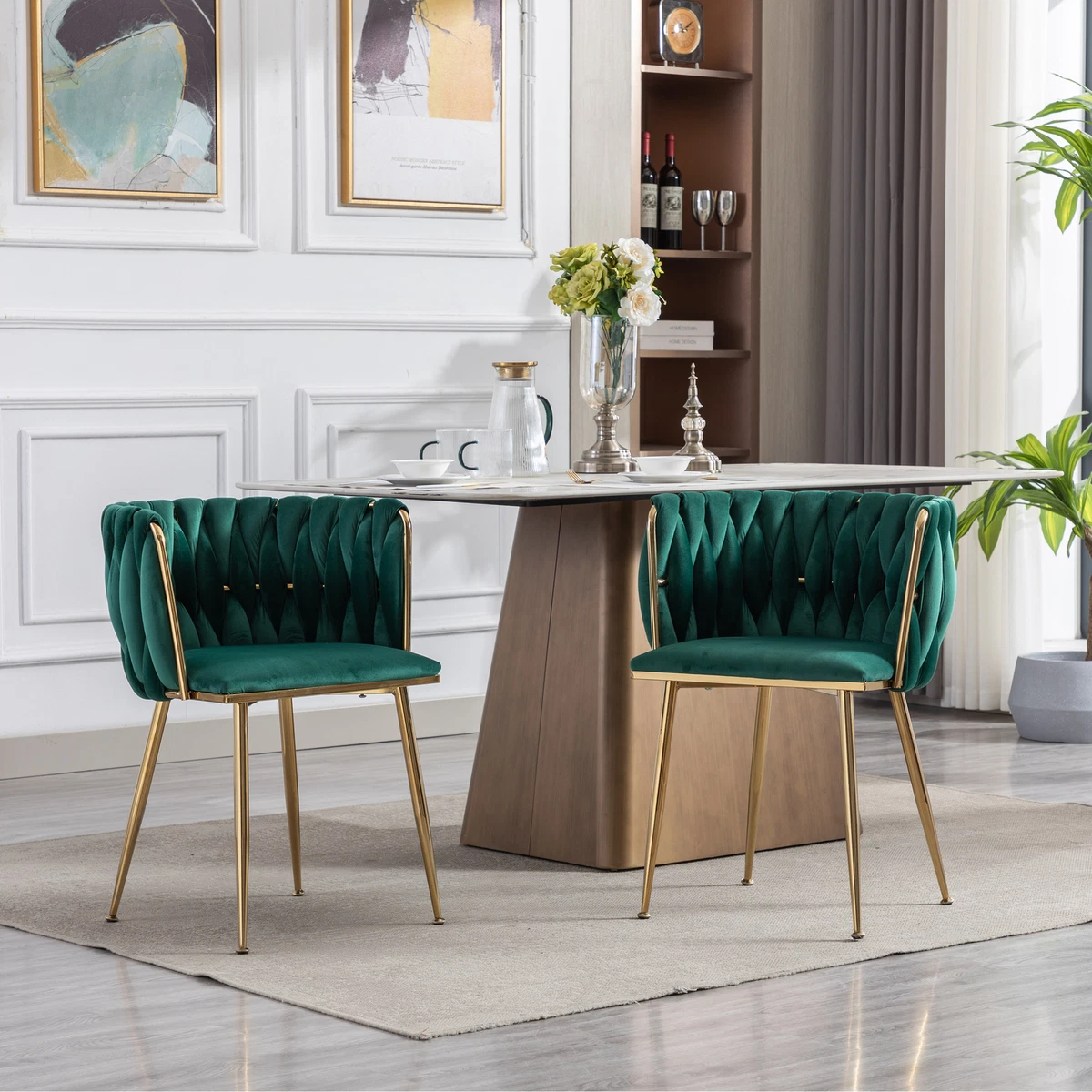 Velvet Dining Room Chairs