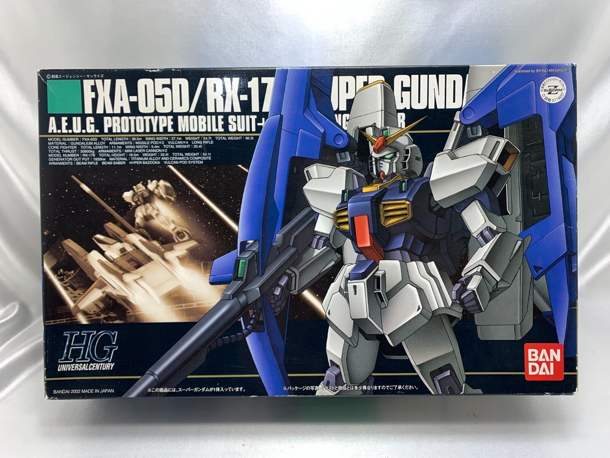 BANDAI HG Z Gundam 1/144 FXA-05D RX-178 Super Gundam HGUC Plastic