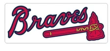 Atlanta Braves MLB Baseball Sticker Decal S232