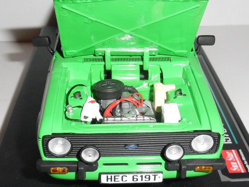 SUN STAR. SUN H4619. 1975 FORD ESCORT MKII SPORT . GREEN 1:18 SCALE. 360pcs - Picture 12 of 12