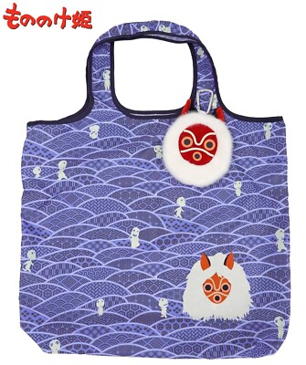 Sun Arrow Ghibli Goods Princess Mononoke Hime Eco Bag Shopping Tote San Kodama