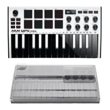 Akai Professional MPK Mini MK III 25 Key MIDI White Keyboard Controller