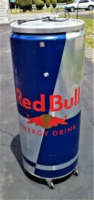 red bull can fridge
