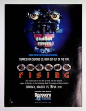 Robots Rising Discovery Channel TV 1998 Trade Print Magazine Ad Poster ADVERT