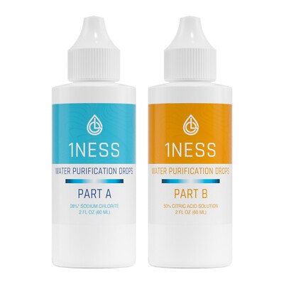 1ness Water Purification Drops CitricKit   2oz Plastic