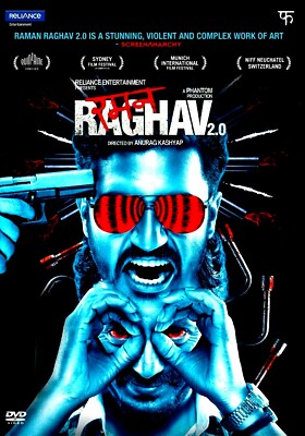 RAMAN RAGHAV 2.0 - NAWAZUDDIN SIDDIQUI, SOBHITA DHULIPALA - NEW BOLLYWOOD DVD