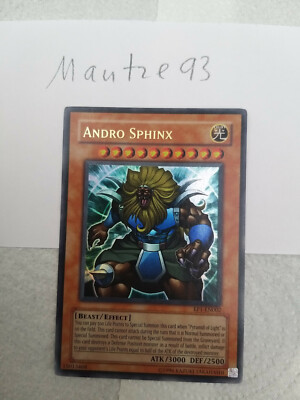 Yu-Gi-Oh Andro Sphinx Englisch
