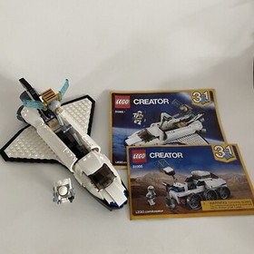 LEGO 3 in 1 Creator Space Shuttle Explorer 31066 COMPLETE