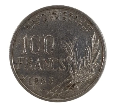 1955 France 100 Francs - Cuivre Nickel MF65723 - Photo 1/2