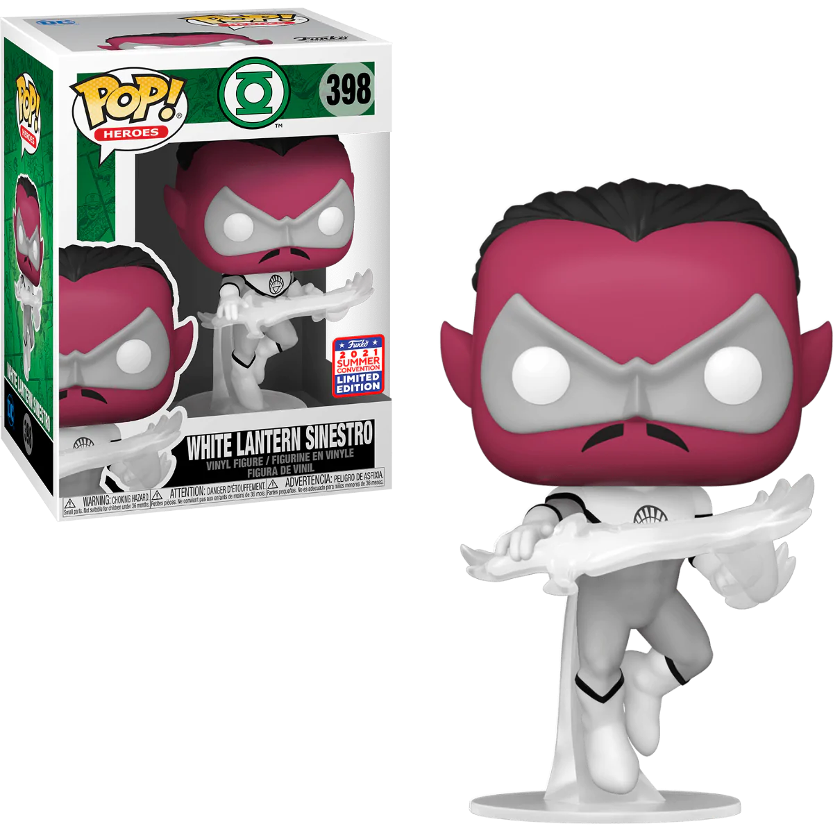 Funko POP ゲーム・オブ・スローンズ:セルセイ・ラニスター Funko POP! Heroes: White Lantern Sinestro (2021 Summer Convention