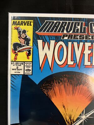 Marvel Comics Presents Wolverine Issue #2 Mid September 1988 