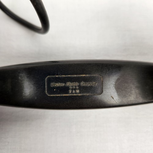 Vintage 1926-38 Western Electric D1 Metal Non-Dial Desk Phone + E1 Handset - Picture 7 of 12