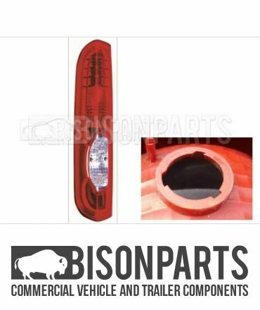 *FITS Vauxhall Vivaro 2006- 2014 REAR LIGHT TAIL BACK LAMP LH LEFT N/S LL2955 - Picture 9 of 12