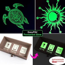 EasyPSV Permanent Glow Adhesive (Sign) Vinyl (13.5" Width) **FREE SHIPPING**