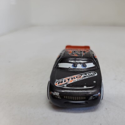 Disney Pixar Cars 1 NITROADE AIKEN AXLER #28 PLASTIC TIRES