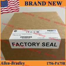 New Factory Sealed  NEW PLC 1756-PA75R SER A ControlLogix AC Redundant Pow