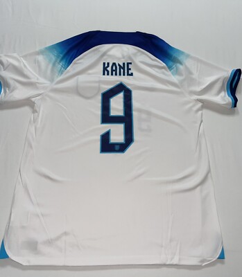 2022 England Home Jersey #9 KANE size Large Nike Soccer Football