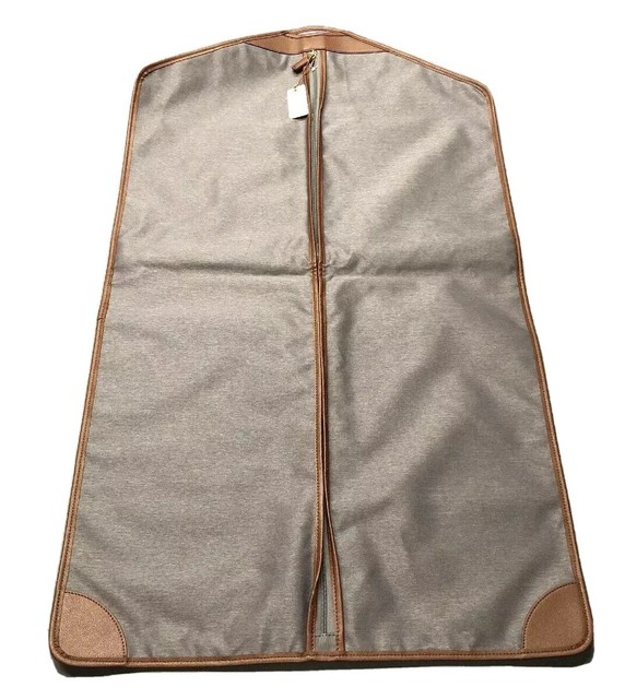 suit travel bag leather