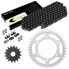 Black O-Ring Drive Chain & Sprockets Kit for Suzuki GSX-R600 GSXR600 2011-2016