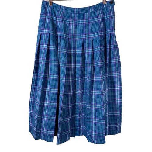 Jupe Vintage Années 80 évasée - Taille 16 - Bordeaux à Franges - Occasion Très Bon état