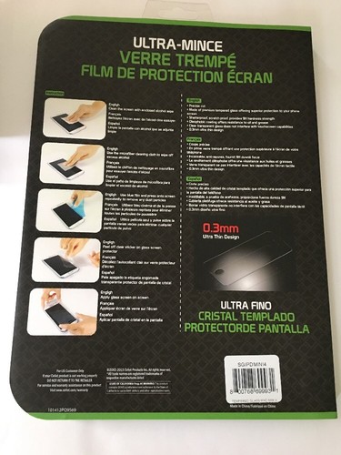 CELLET Premium Tempered Glass Screen Protector for Apple iPad Mini 4 - 第 2/5 張圖片