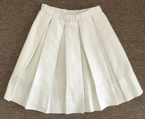 Pinco Pallino Girls Cream Knee Length Party Skirt Size 10
