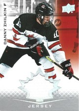 Danny Zhilkin #100 - 2021 Team Canada Juniors - Jersey Relics