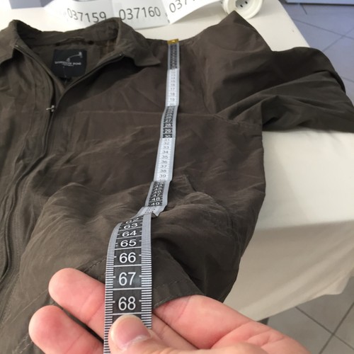 London Fog mens parka jacket size S khaki brown zip long sleeve 037159 - Picture 9 of 10