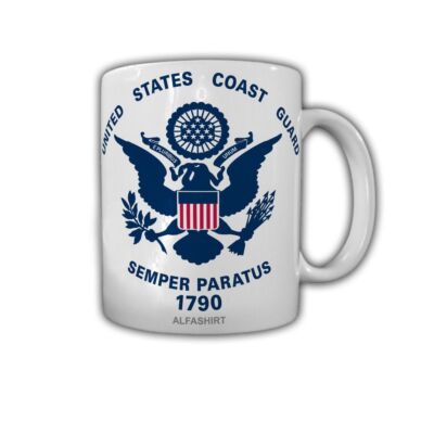 USCG US Coast Guard United States Küstenwache Abzeichen Wappen - Tasse #26823