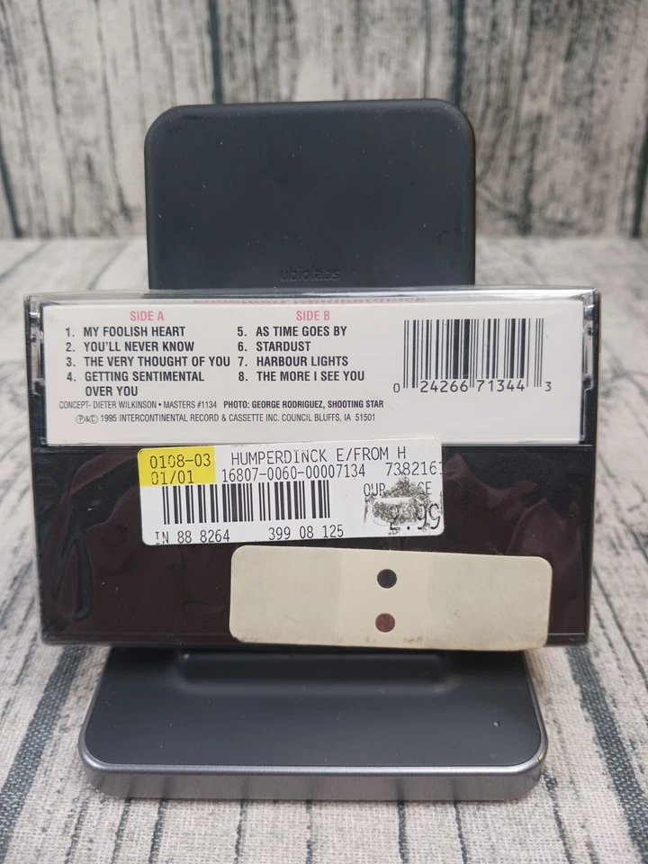 Engelbert Humperdinck: From The Heart (Cassette, 1995, InterContinental) New - Image 2 of 2