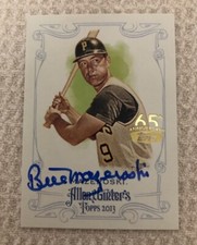  Bill Mazeroski Autographed / Signed Topps 65th Gold  Buyback  Allen & Ginter