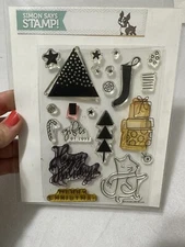 Simon Says Stamp! Cling Stamp Set - GIFTS OF LOVE Christmas