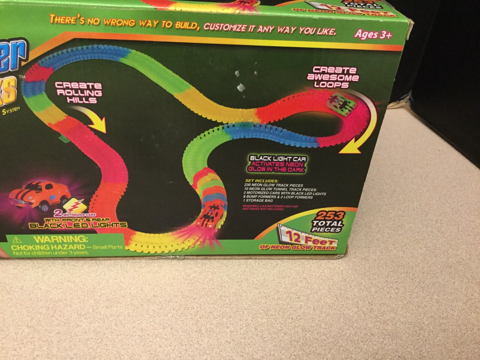 mega bendable neon track