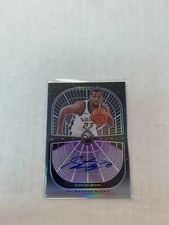 Sterling Brown 2019-20 Obsidian Auto Purple Galaxy Card #GA-SBR Serial #57/75