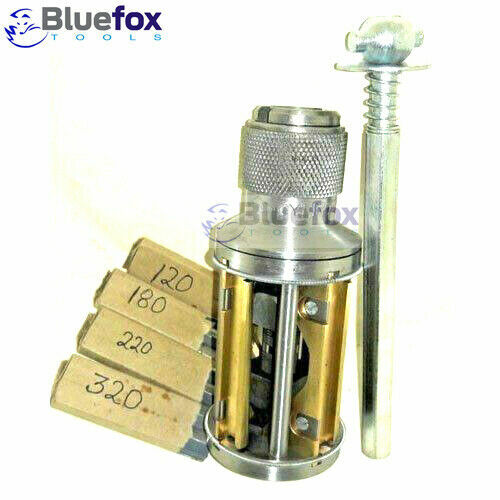 Engine Set 7-Piece Engine Cylinder Hone Kit - Adjustable 3/4" To 7" Honing Tools With Replacement Stones Cylinder Hone Tool