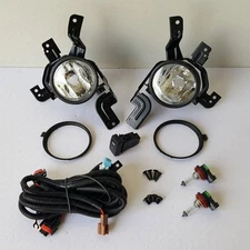 Clear Fog Light Kit for 2007-2009 Honda CR-V EX EX-L LX with Switch Bulbs Wiring