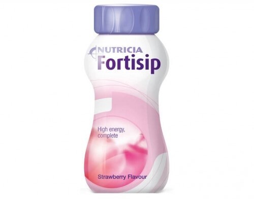 Fortisip Strawberry 200ml x 24 Nutrional Supplement Drink by Nutricia
